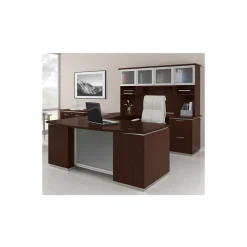 U-Shape Desk with Right Bridge - 72