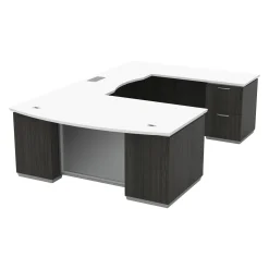 U-Shape Desk with Right Bridge - 72