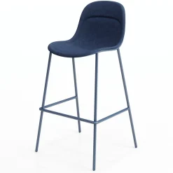 Vale High Back Barstool