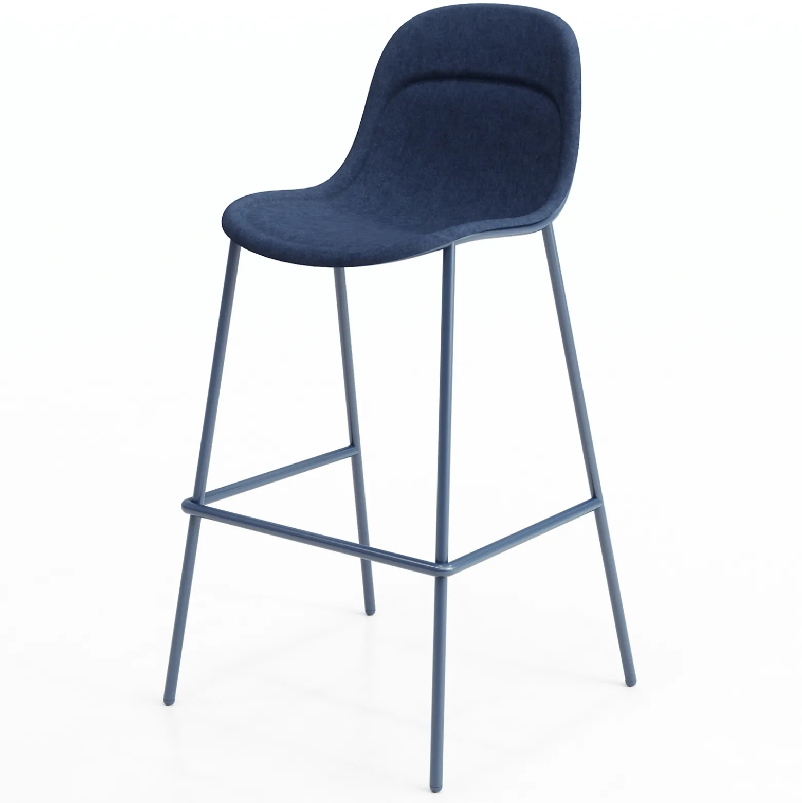 Vale High Back Barstool