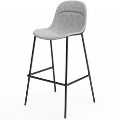 Vale High Back Barstool
