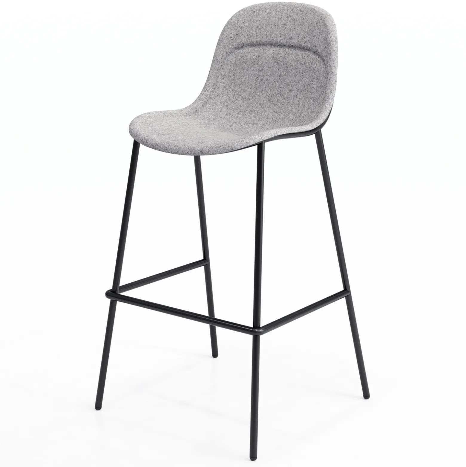 Vale High Back Barstool