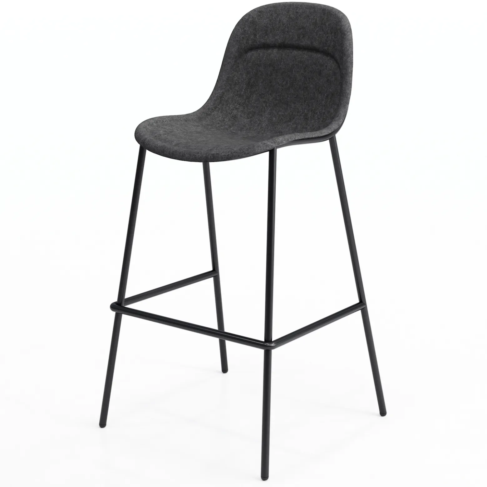 Vale High Back Barstool