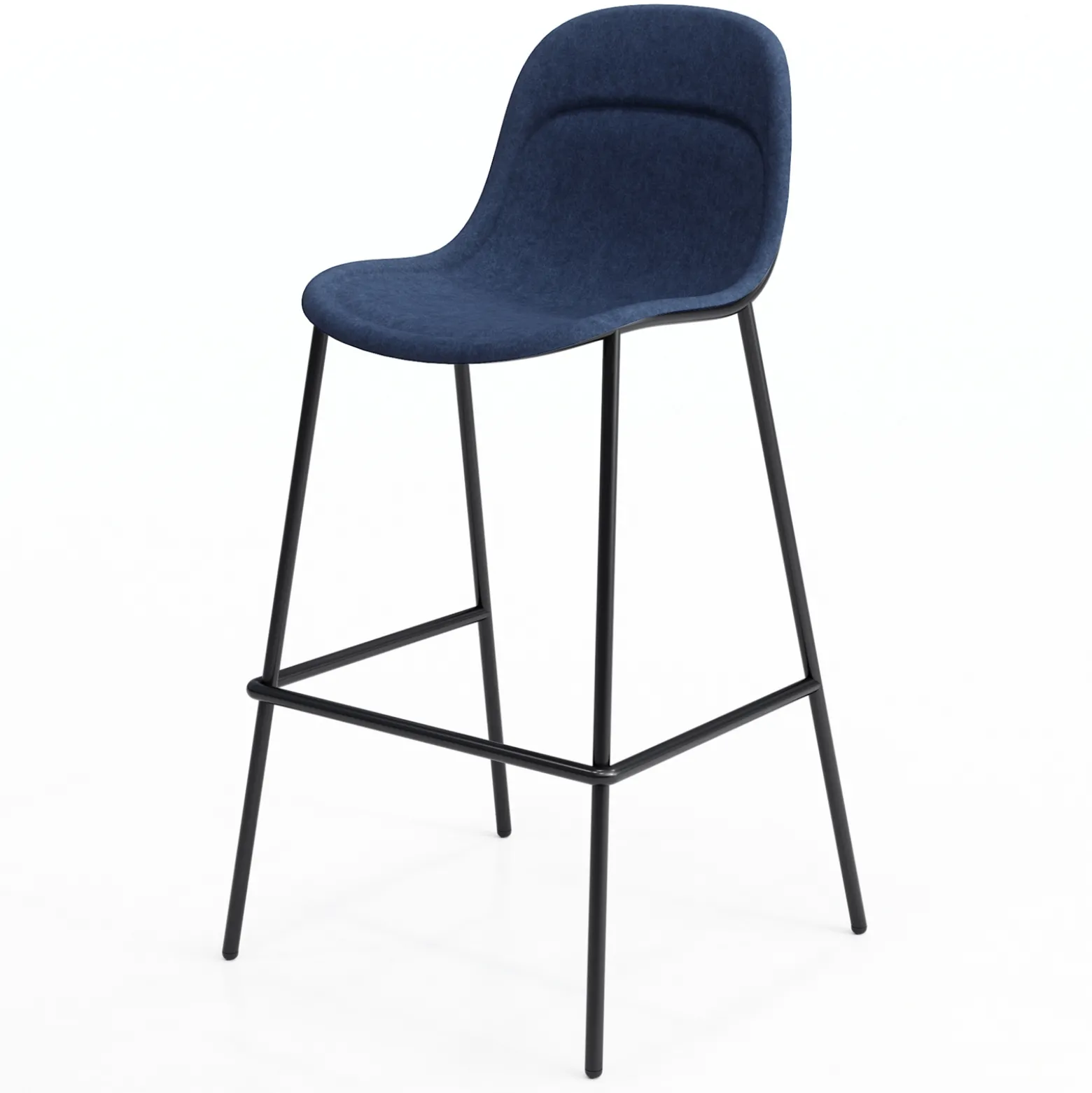 Vale High Back Barstool