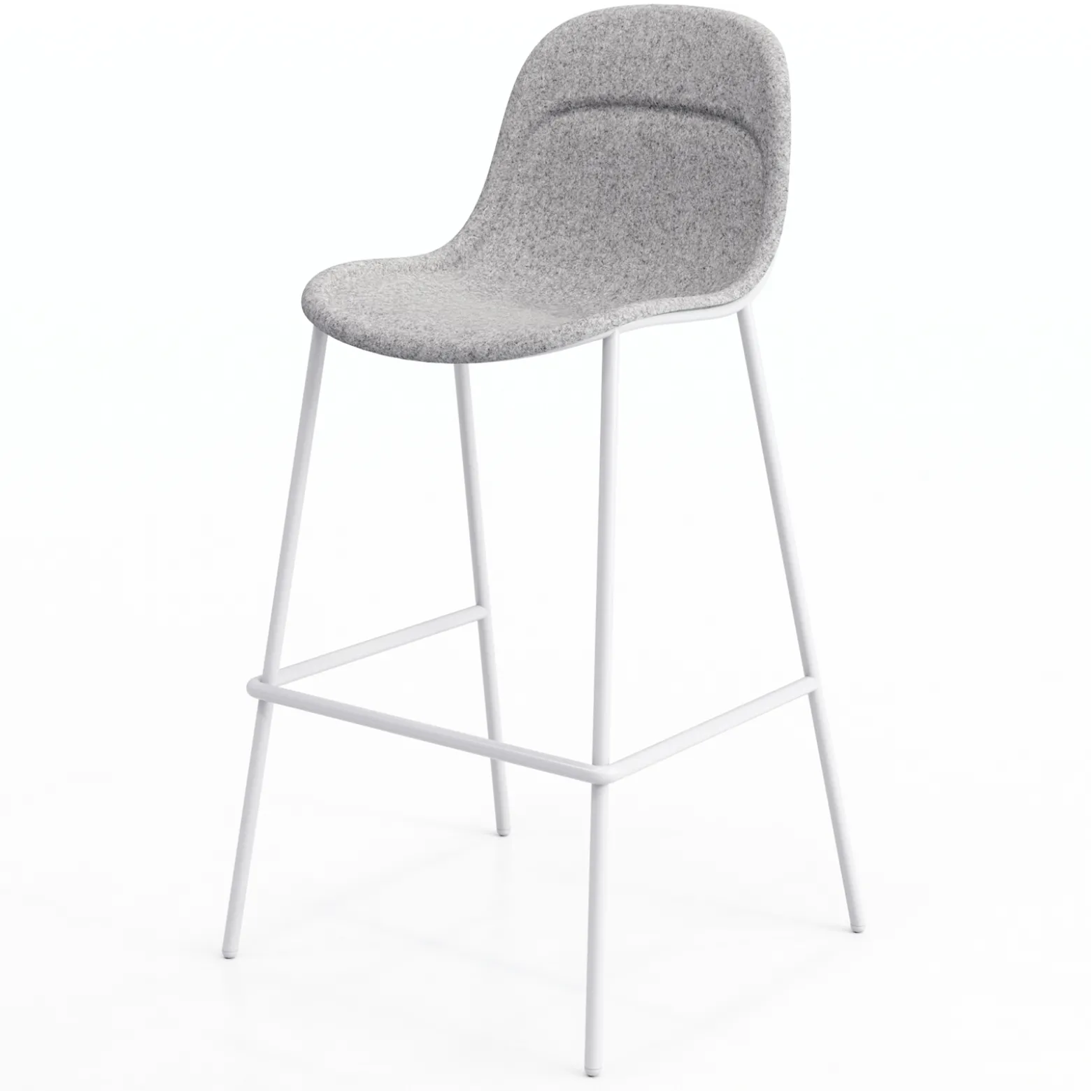Vale High Back Barstool