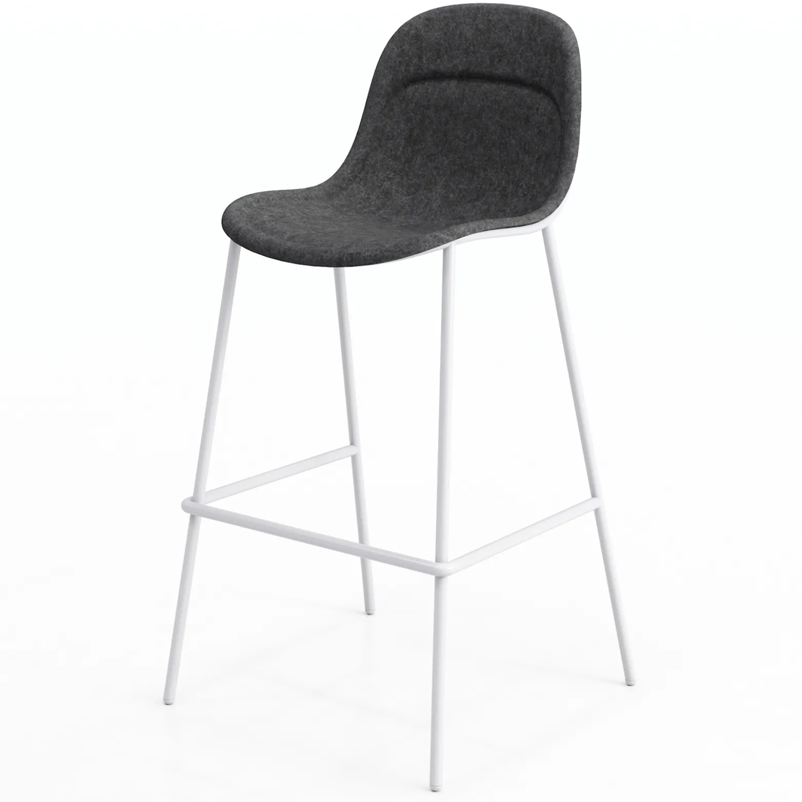 Vale High Back Barstool