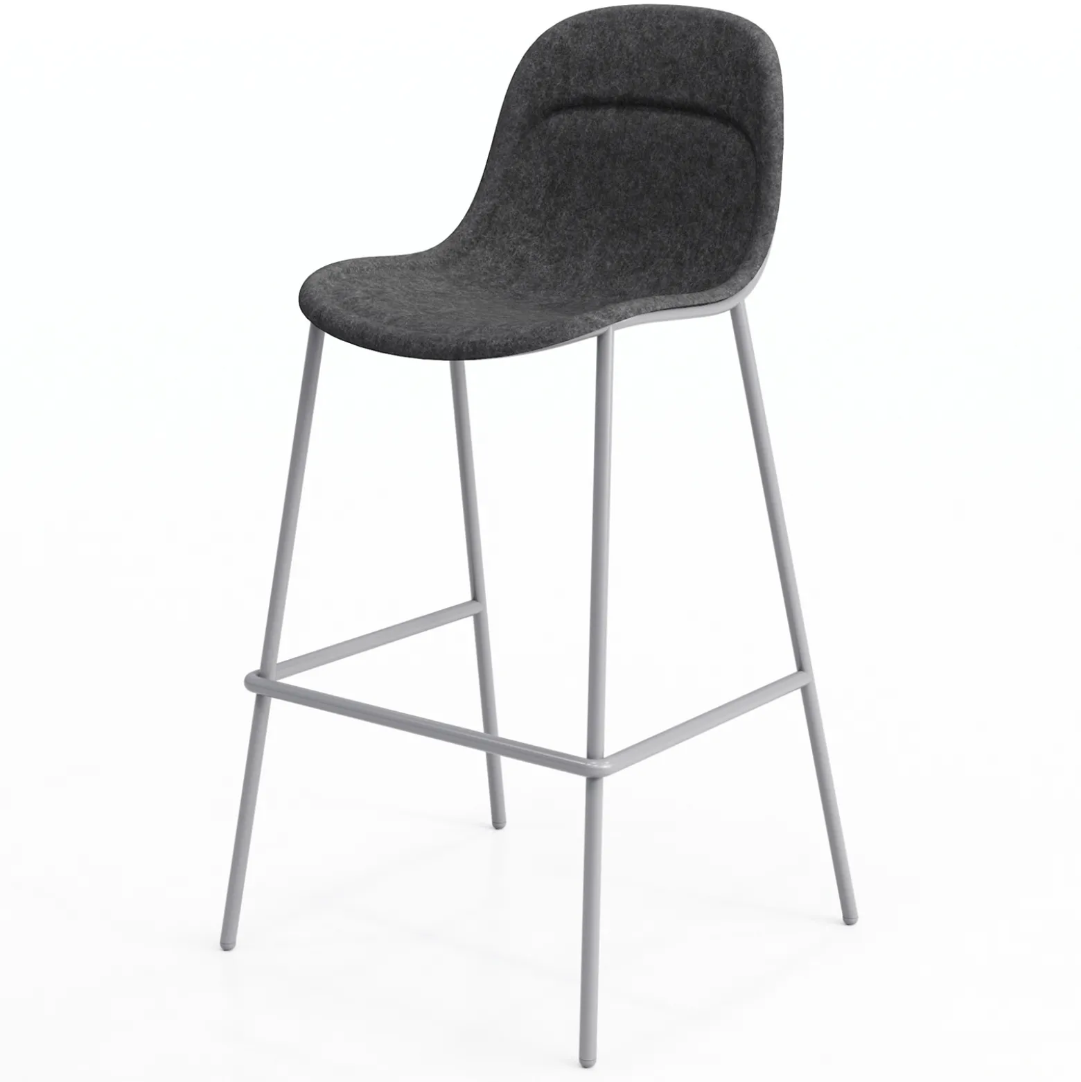 Vale High Back Barstool