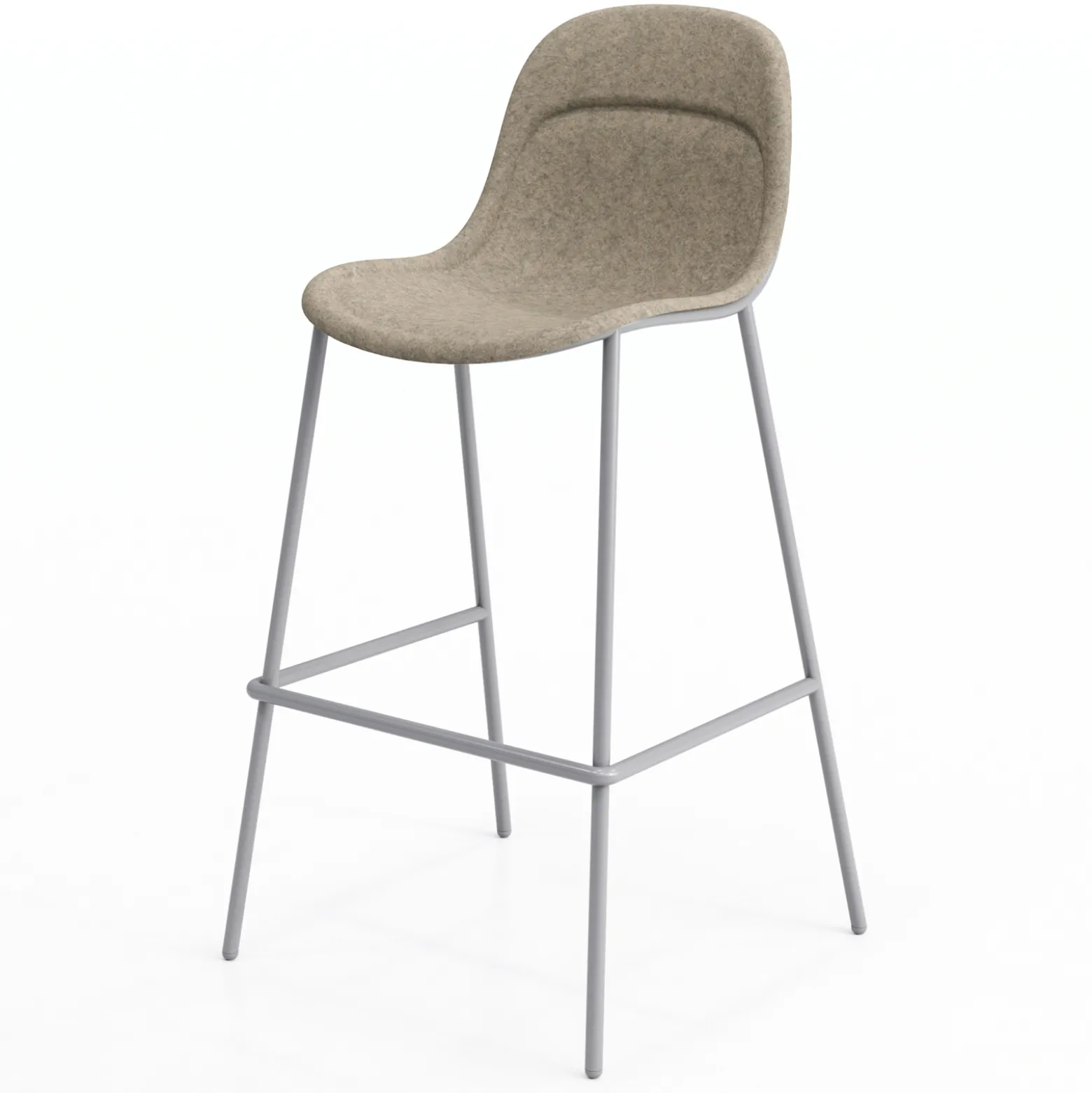 Vale High Back Barstool
