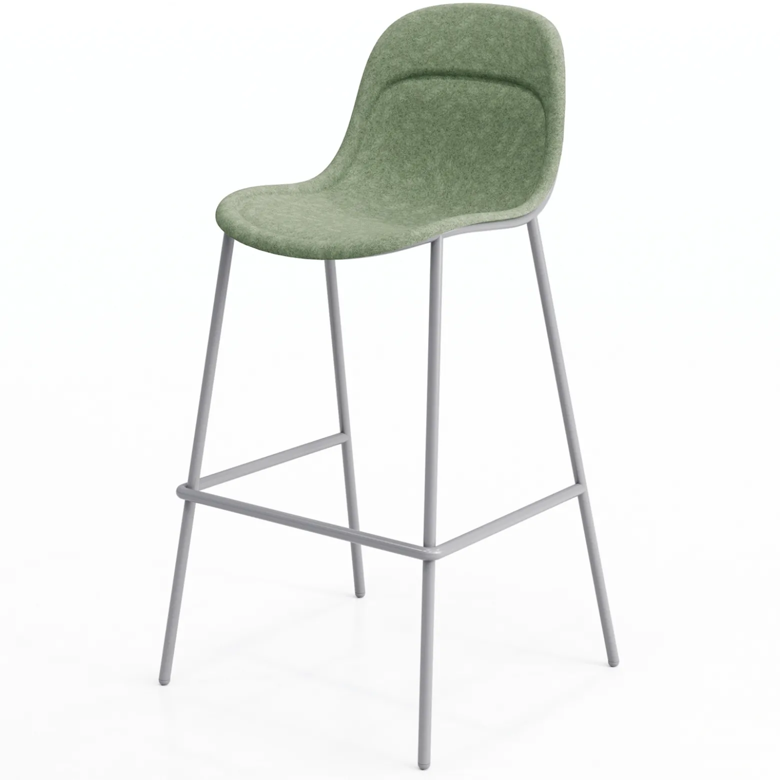 Vale High Back Barstool
