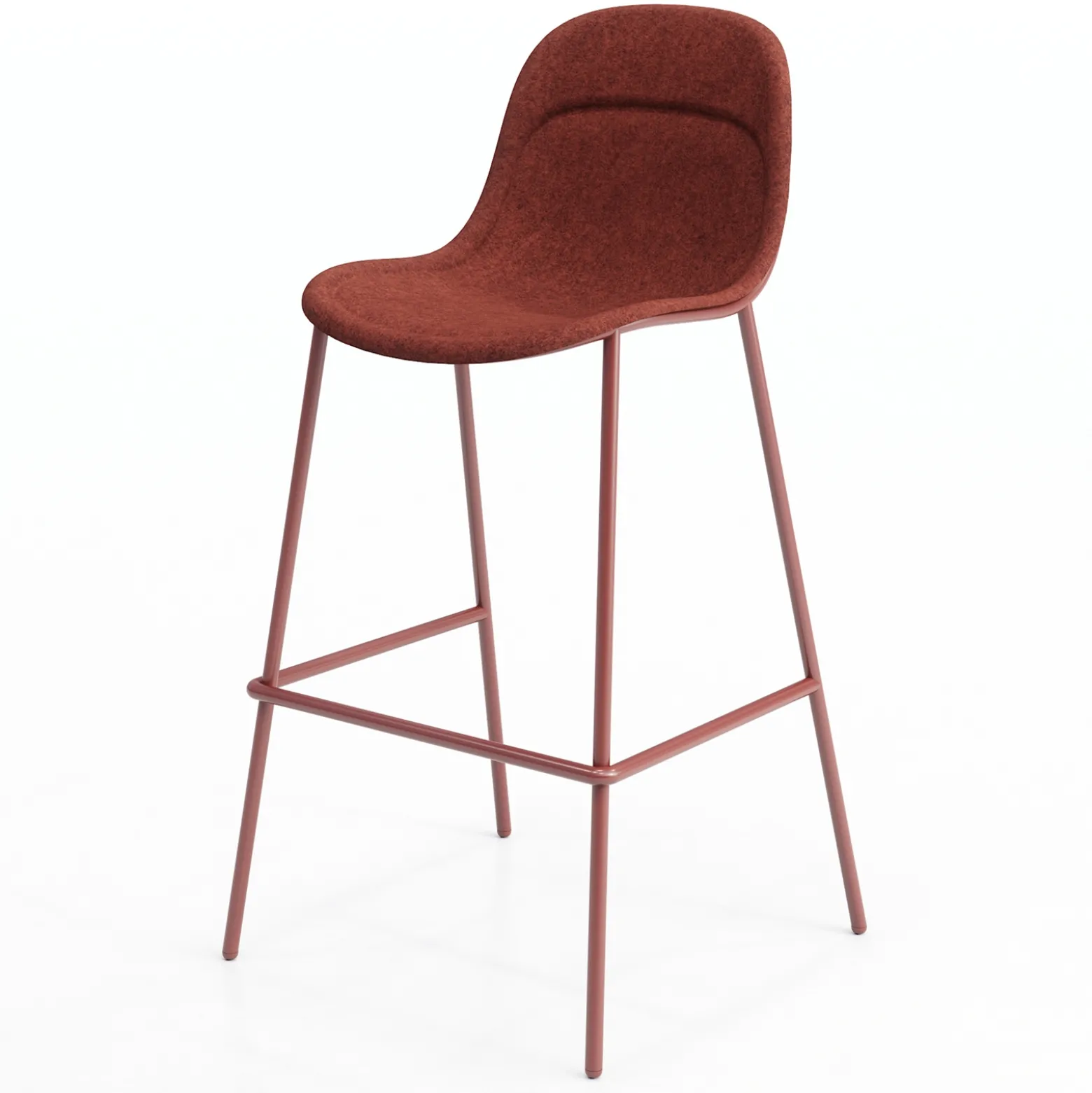 Vale High Back Barstool
