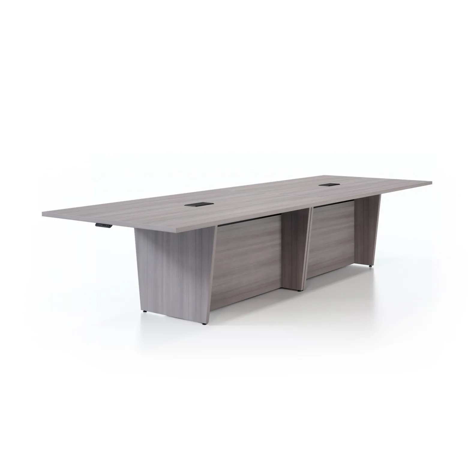 Vanguard 14’ Adjustable-Height Conference Table – 168"Wx46"D