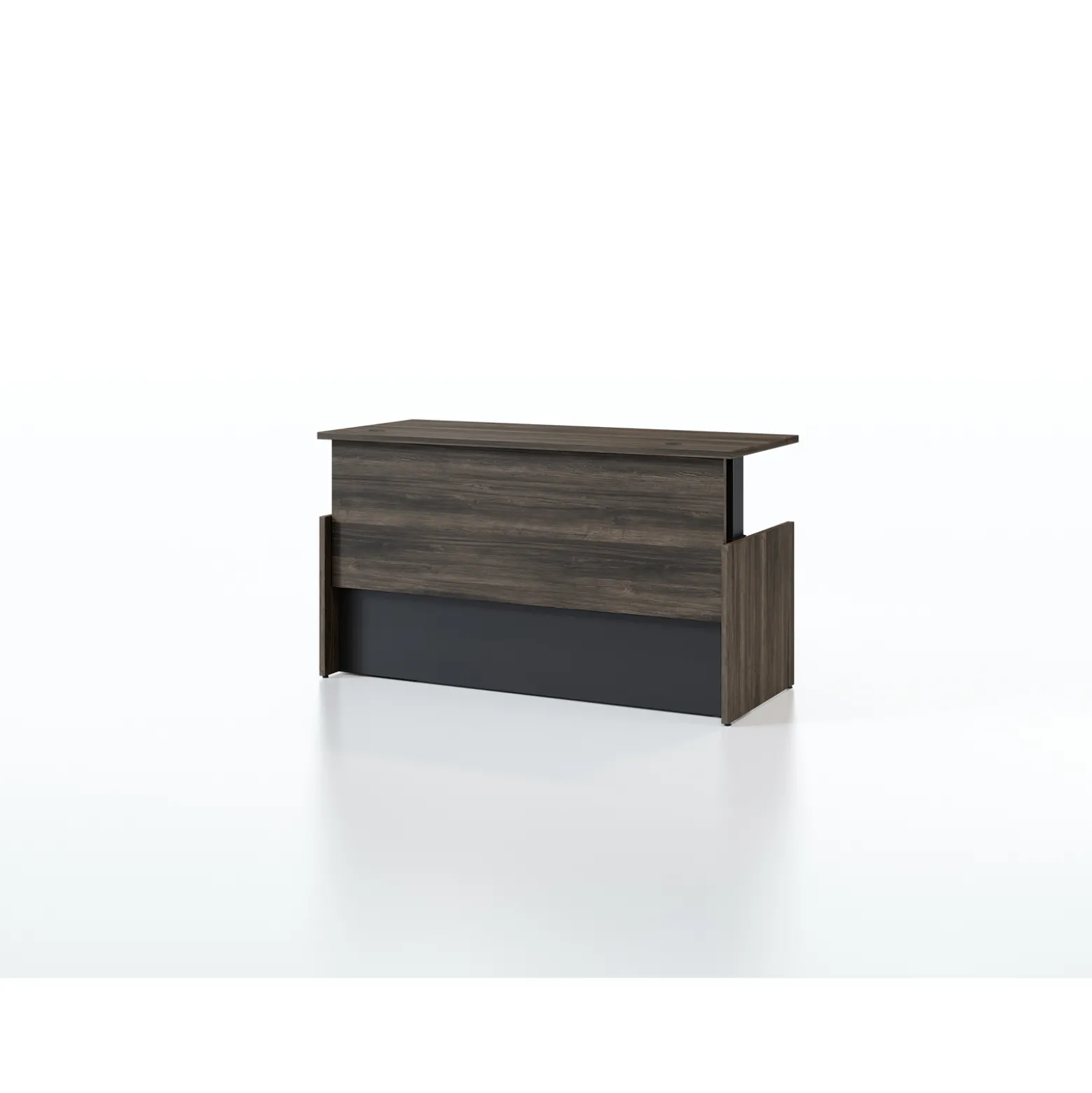 Vanguard 66” Adjustable-Height Executive Desk – 66"Wx30"D