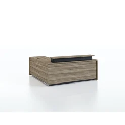 Vanguard 72” Adjustable-Height Reception Desk w/ Right Return – 72”Wx78"D