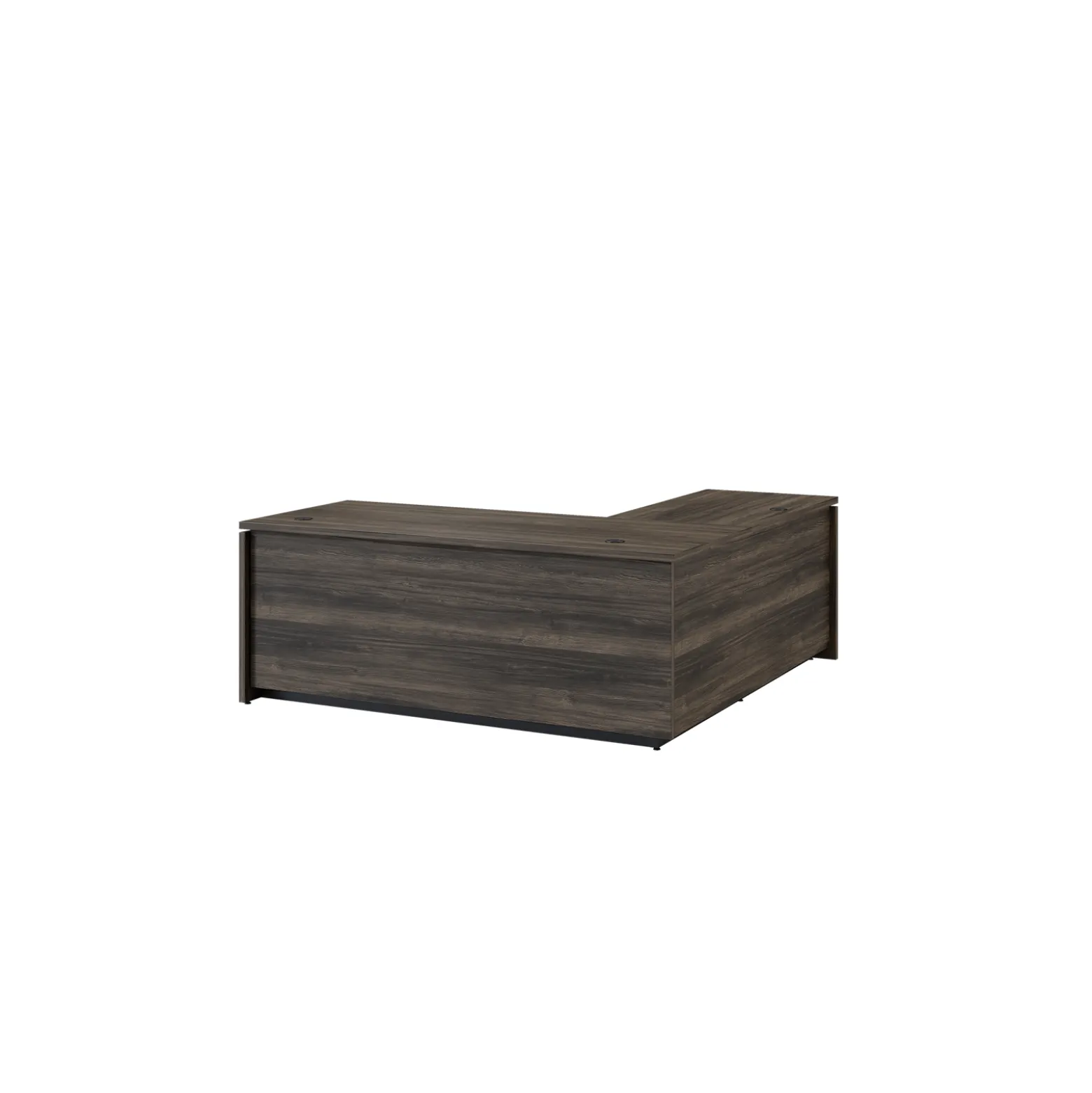 Vanguard 72” Adjustable-Height L-Desk w/ Left Return – 72"Wx78"D