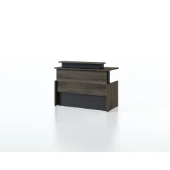 Vanguard 66” Adjustable-Height Reception Desk – 66"Wx30"D
