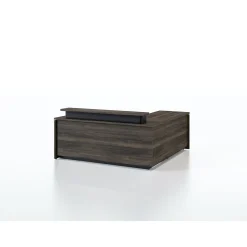 Vanguard 60” Adjustable-Height Reception Desk w/ Left Return – 60"Wx78"D