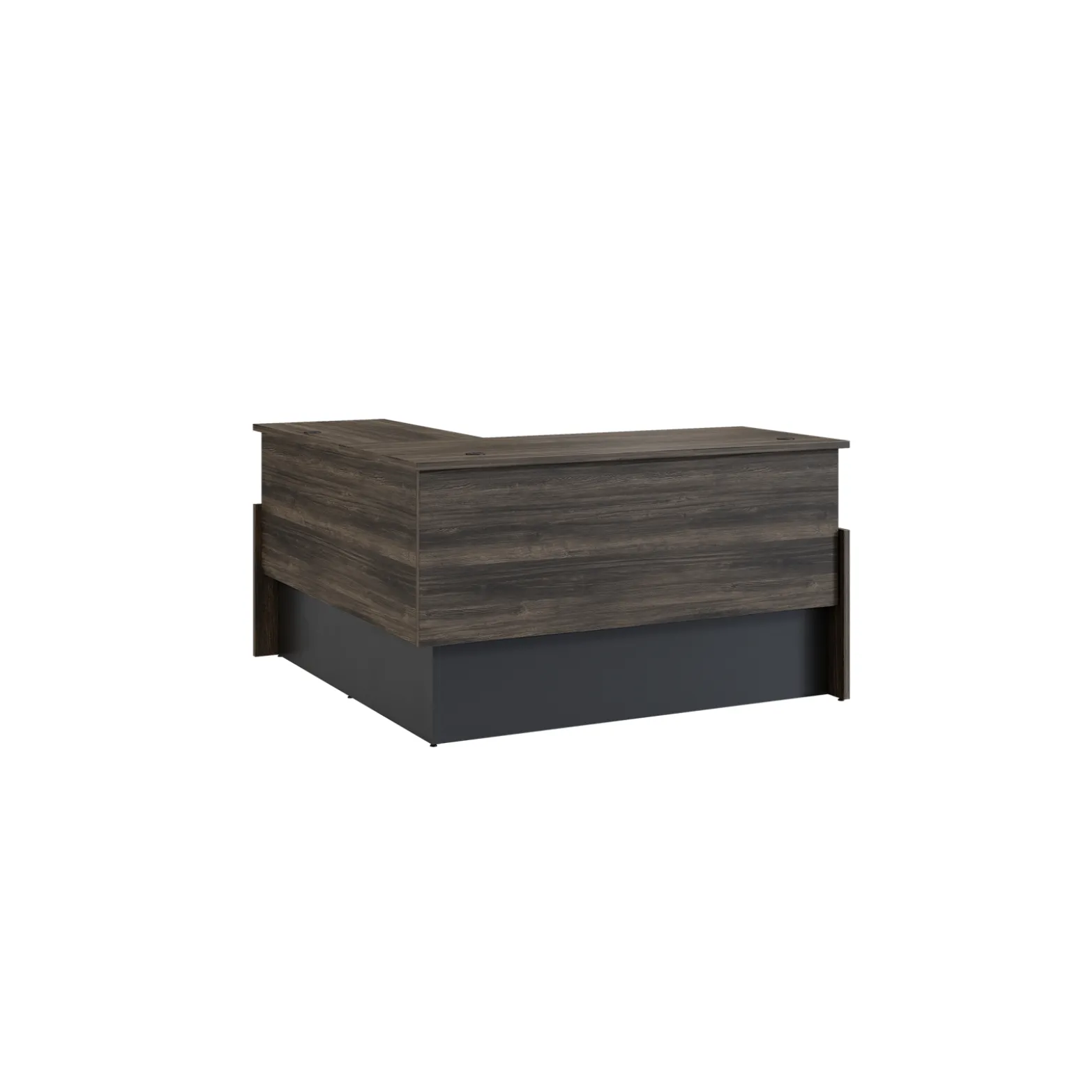 Vanguard 72” Adjustable-Height L-Desk w/ Right Return – 72"Wx78"D