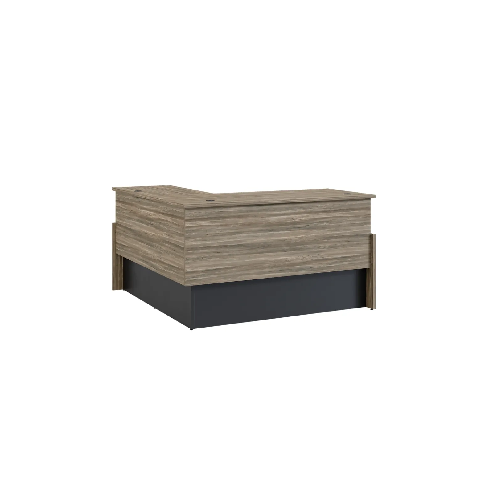 Vanguard 72” Adjustable-Height L-Desk w/ Right Return – 72"Wx78"D