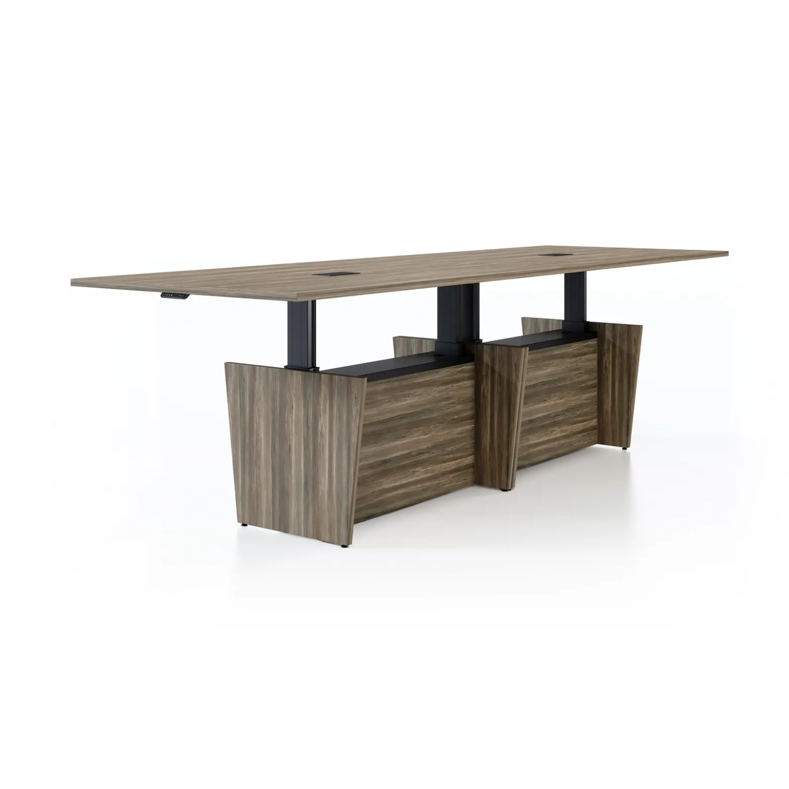 Vanguard 10’ Adjustable-Height Conference Table – 120"Wx46"D