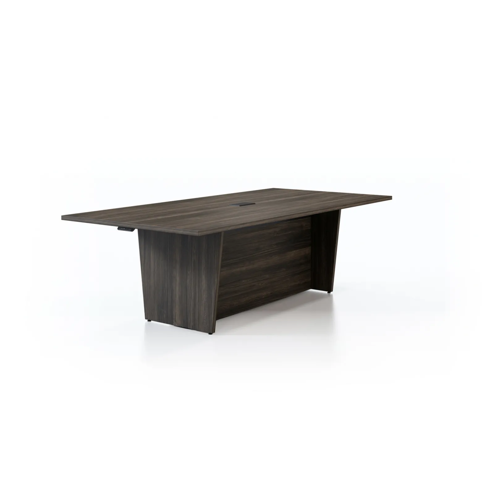 Vanguard 8’ Adjustable-Height Conference Table – 96"Wx46"D