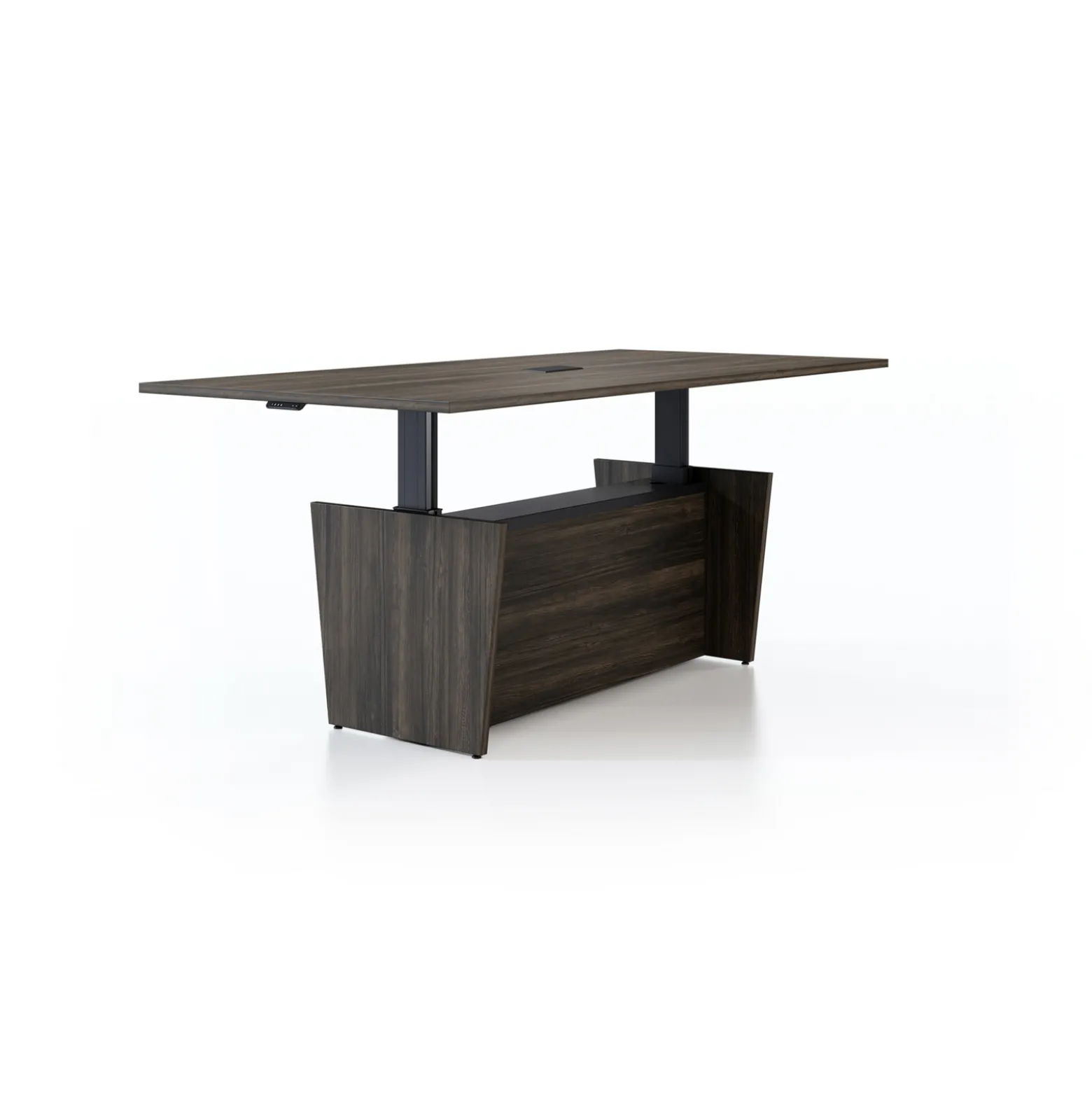 Vanguard 6’ Adjustable-Height Conference Table – 72"Wx46"D