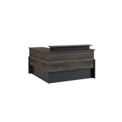 Vanguard 72” Adjustable-Height Reception Desk w/ Right Return – 72"Wx60"D