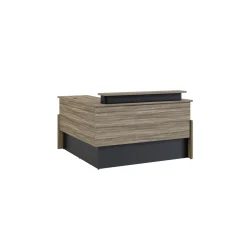 Vanguard 72” Adjustable-Height Reception Desk w/ Right Return – 72