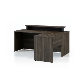 Vanguard 66” Reversible Reception L-Desk – 66"Wx60"D