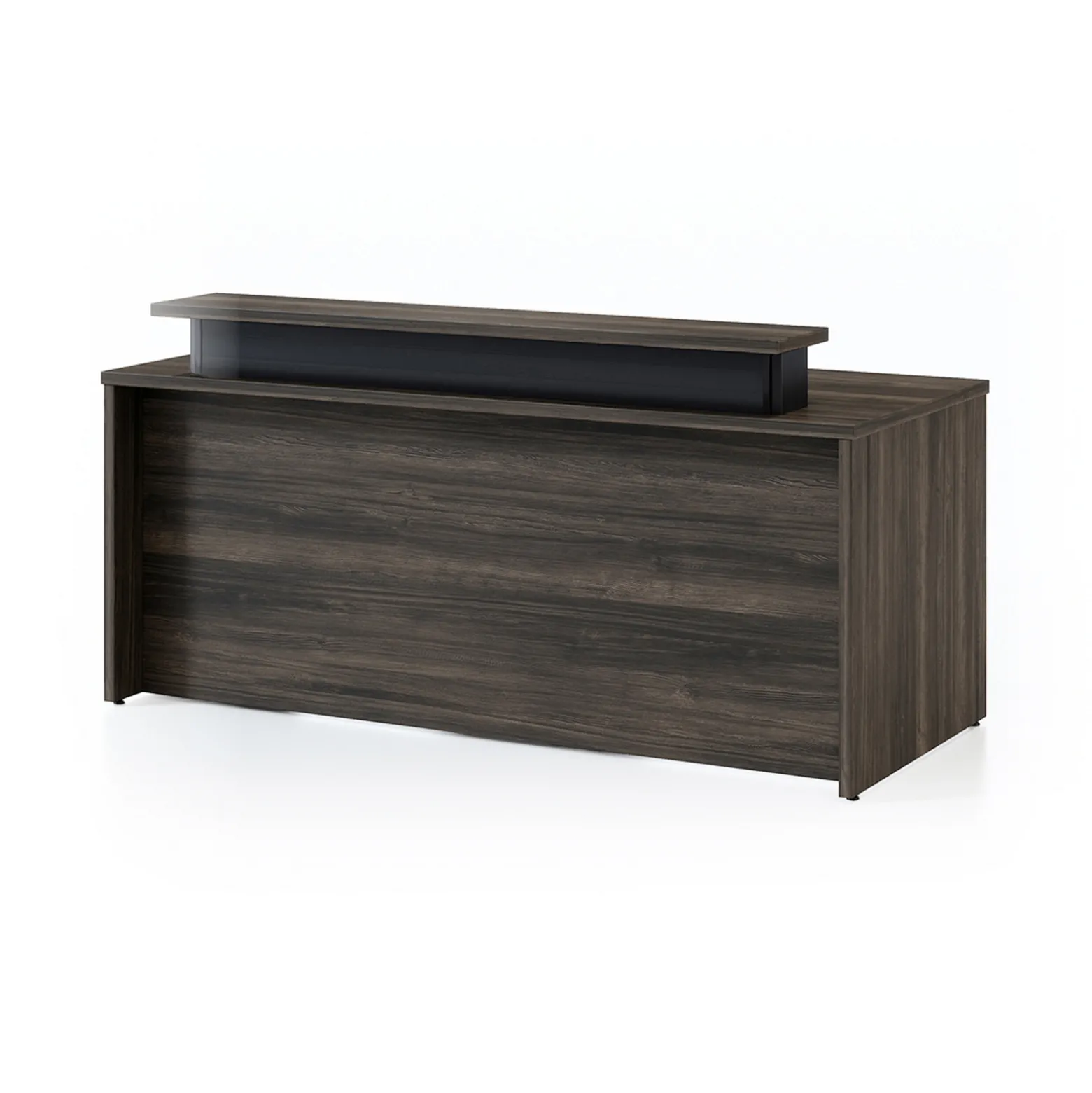Vanguard 66” Reversible Reception L-Desk – 66"Wx60"D