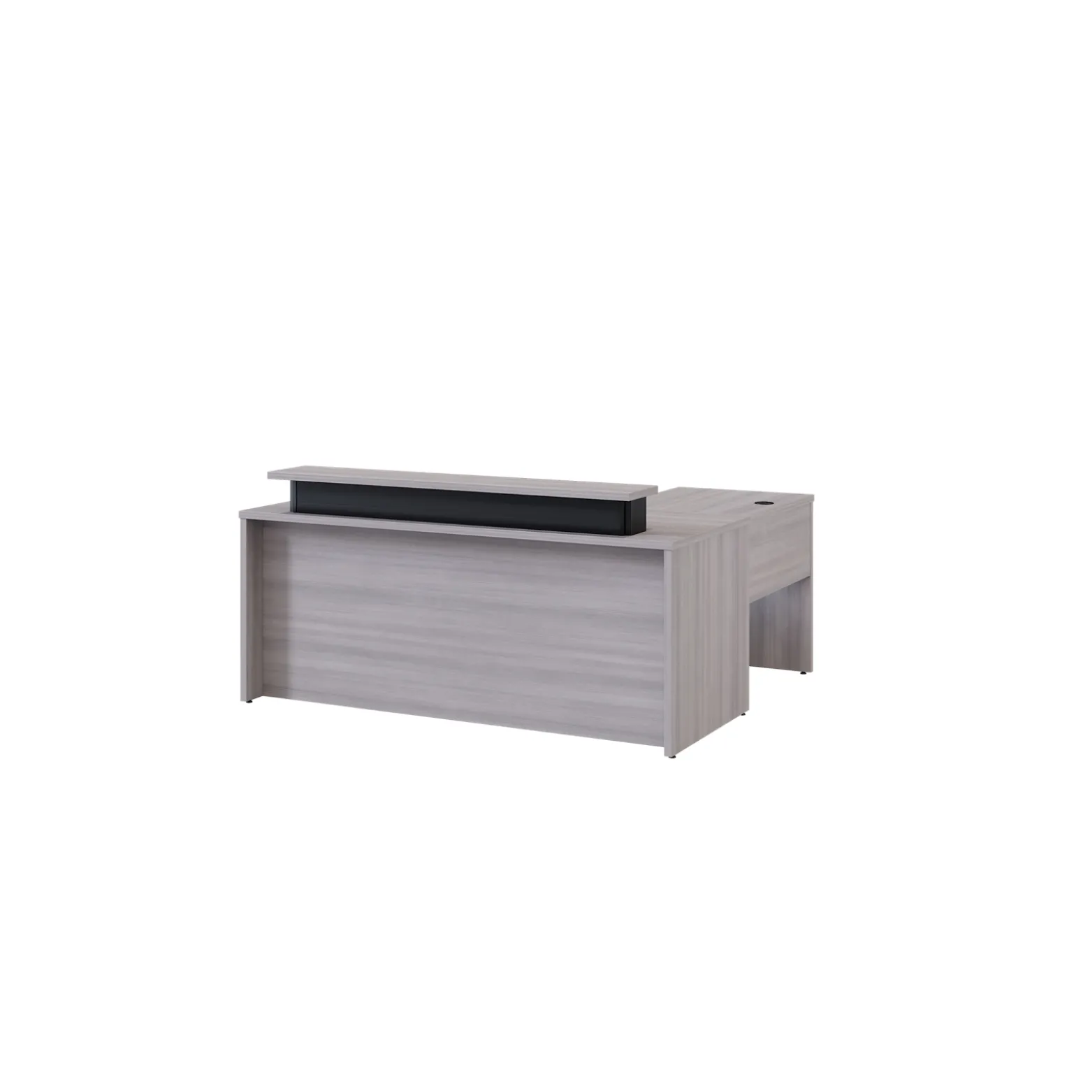 Vanguard 72” Reversible Reception L-Desk – 72"Wx60"D