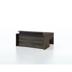 Vanguard 72” Reversible Reception L-Desk – 72"Wx78"D