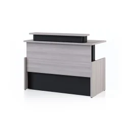 Vanguard Adjustable-Height Reception Desk - 60"W x 30"D