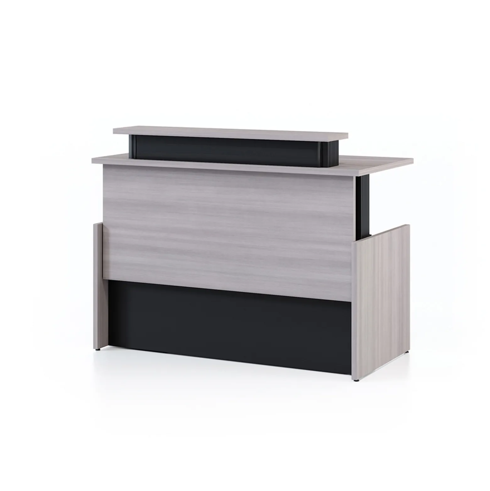 Vanguard Adjustable-Height Reception Desk - 60"W x 30"D