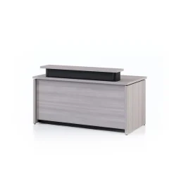 Vanguard Adjustable-Height Reception Desk - 60"W x 30"D