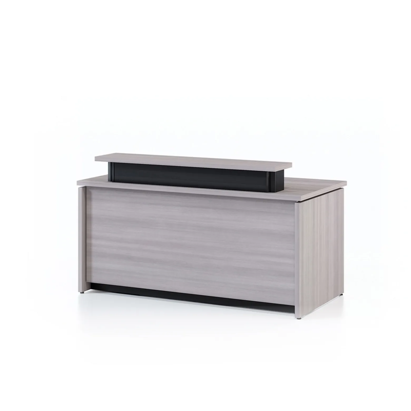 Vanguard Adjustable-Height Reception Desk - 60"W x 30"D
