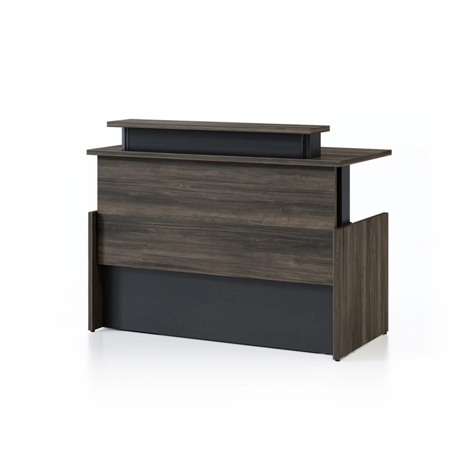 Vanguard Adjustable-Height Reception Desk - 60"W x 30"D