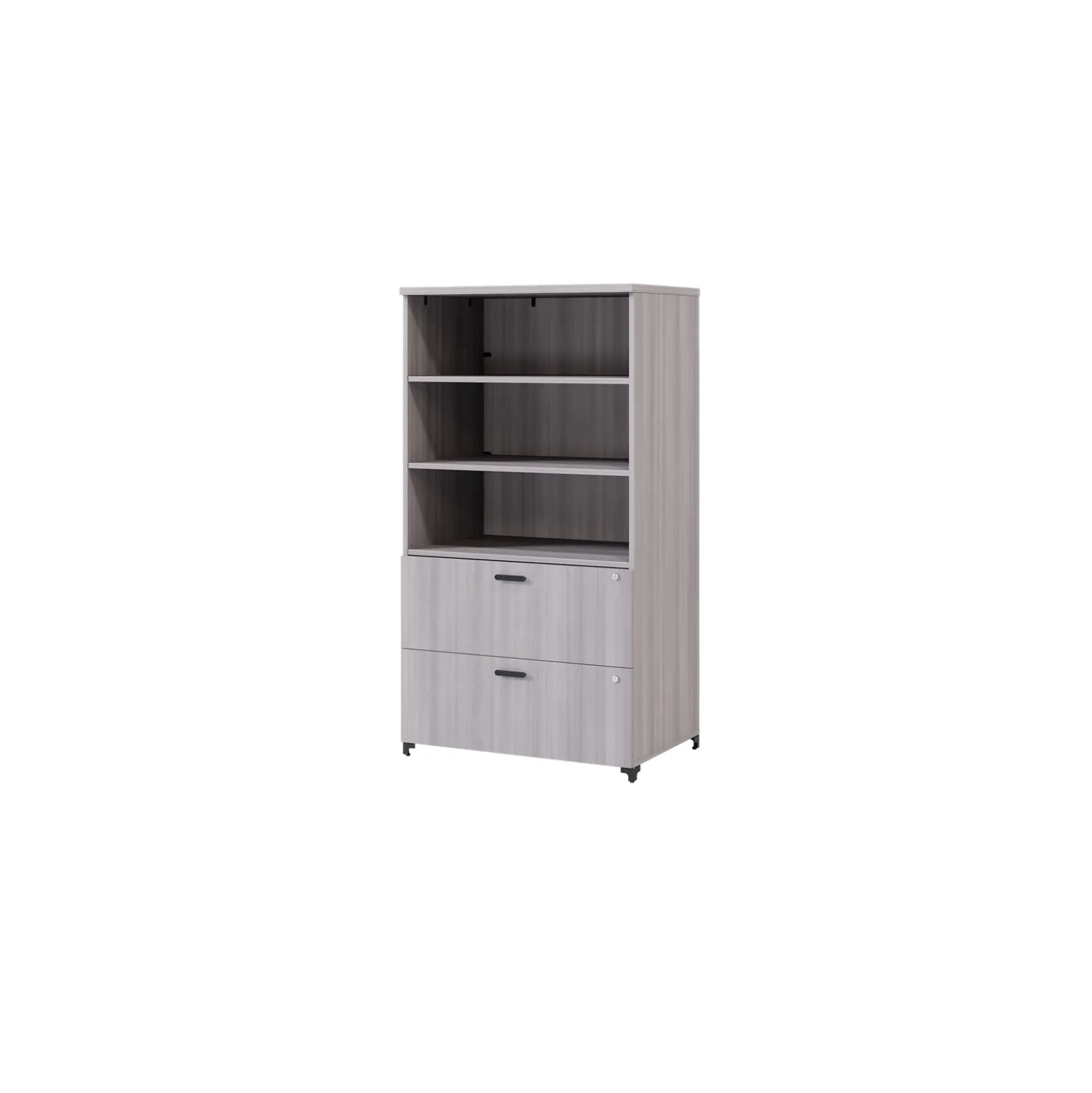 Vanguard Bookcase with Lateral File – 66"H