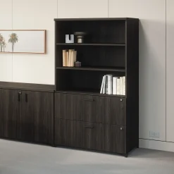 Vanguard Bookcase with Lateral File – 66