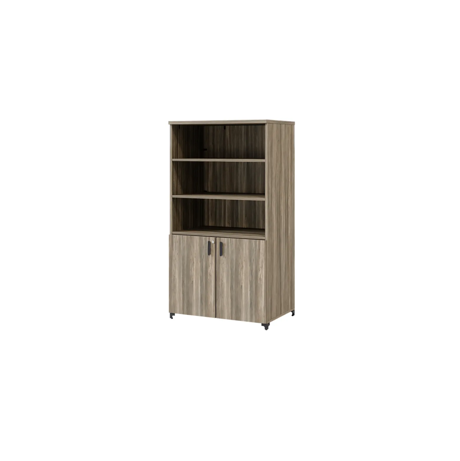 Vanguard Bookcase with Lower Doors – 66"H