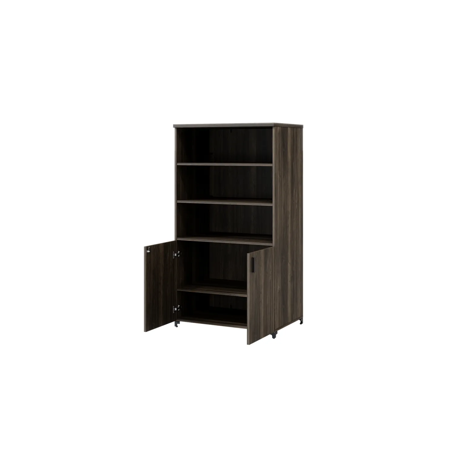 Vanguard Bookcase with Lower Doors – 66"H