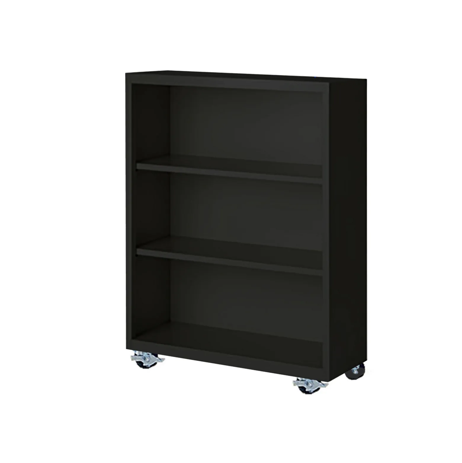 Vault 45”H Mobile Steel Bookcase