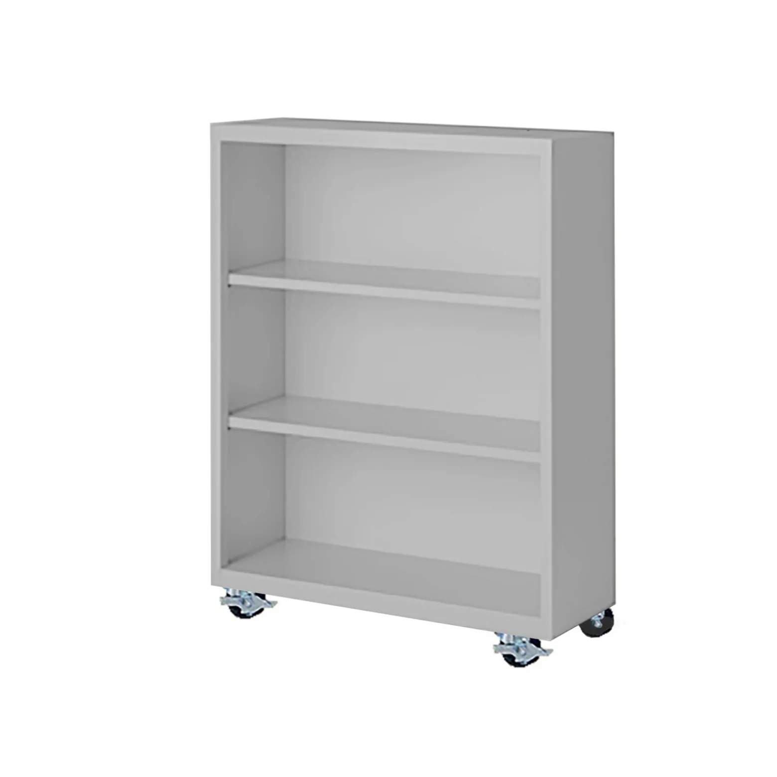 Vault 45”H Mobile Steel Bookcase