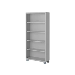 Vault 75”H Mobile Steel Bookcase