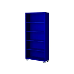 Vault 75”H Mobile Steel Bookcase