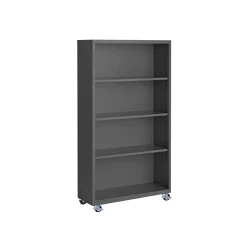Vault 55”H Mobile Steel Bookcase