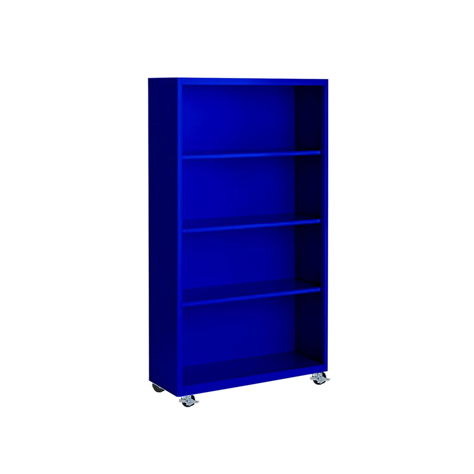 Vault 55”H Mobile Steel Bookcase