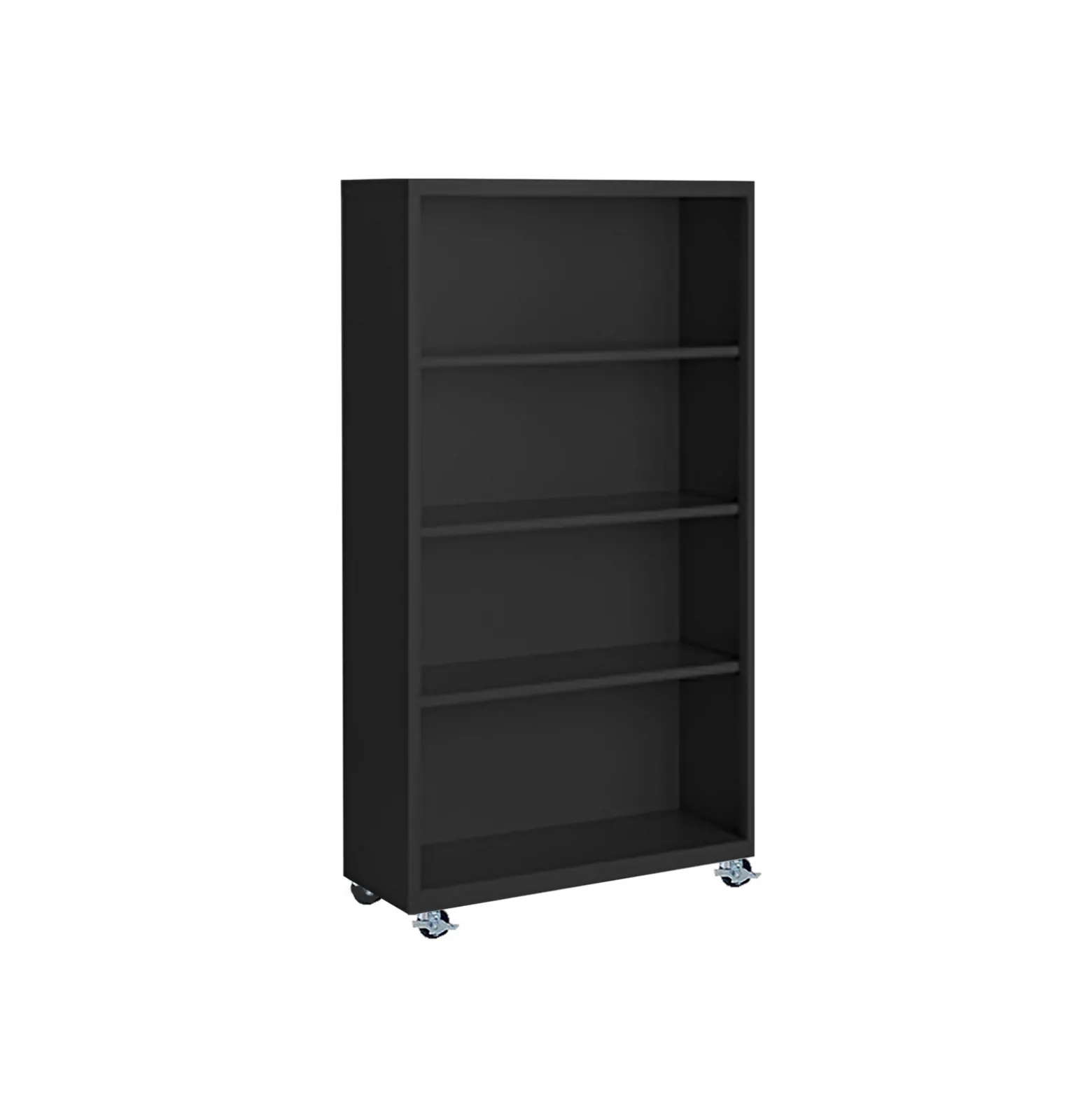 Vault 55”H Mobile Steel Bookcase