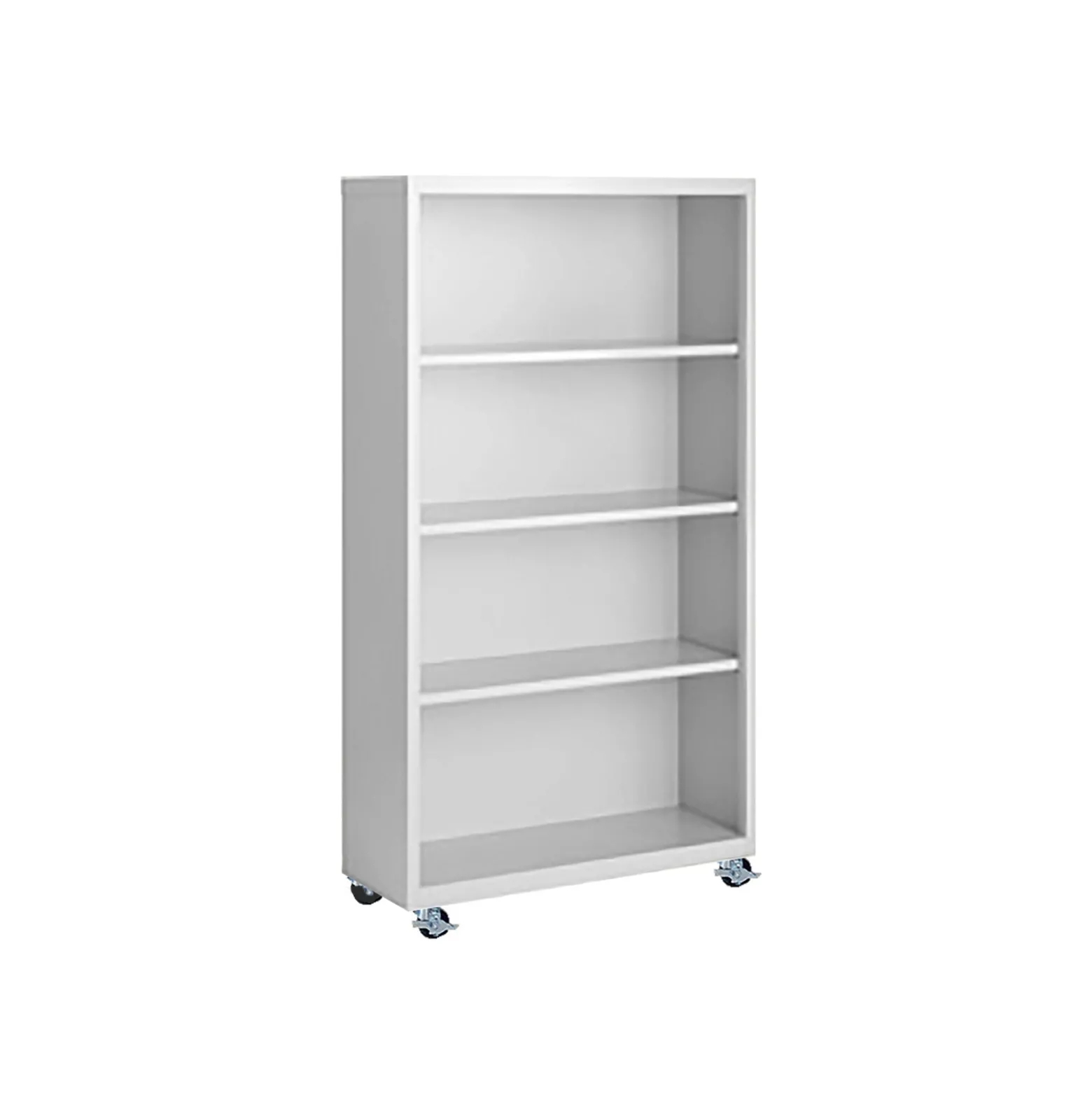 Vault 55”H Mobile Steel Bookcase