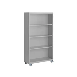 Vault 55”H Mobile Steel Bookcase