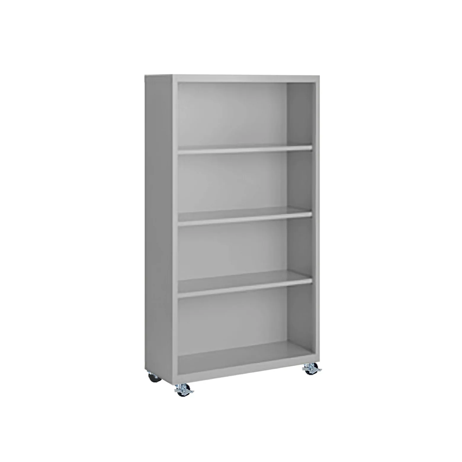 Vault 55”H Mobile Steel Bookcase